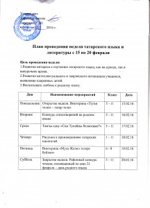план
